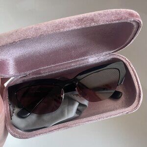 Miu Miu Pink Tint Sunglasses